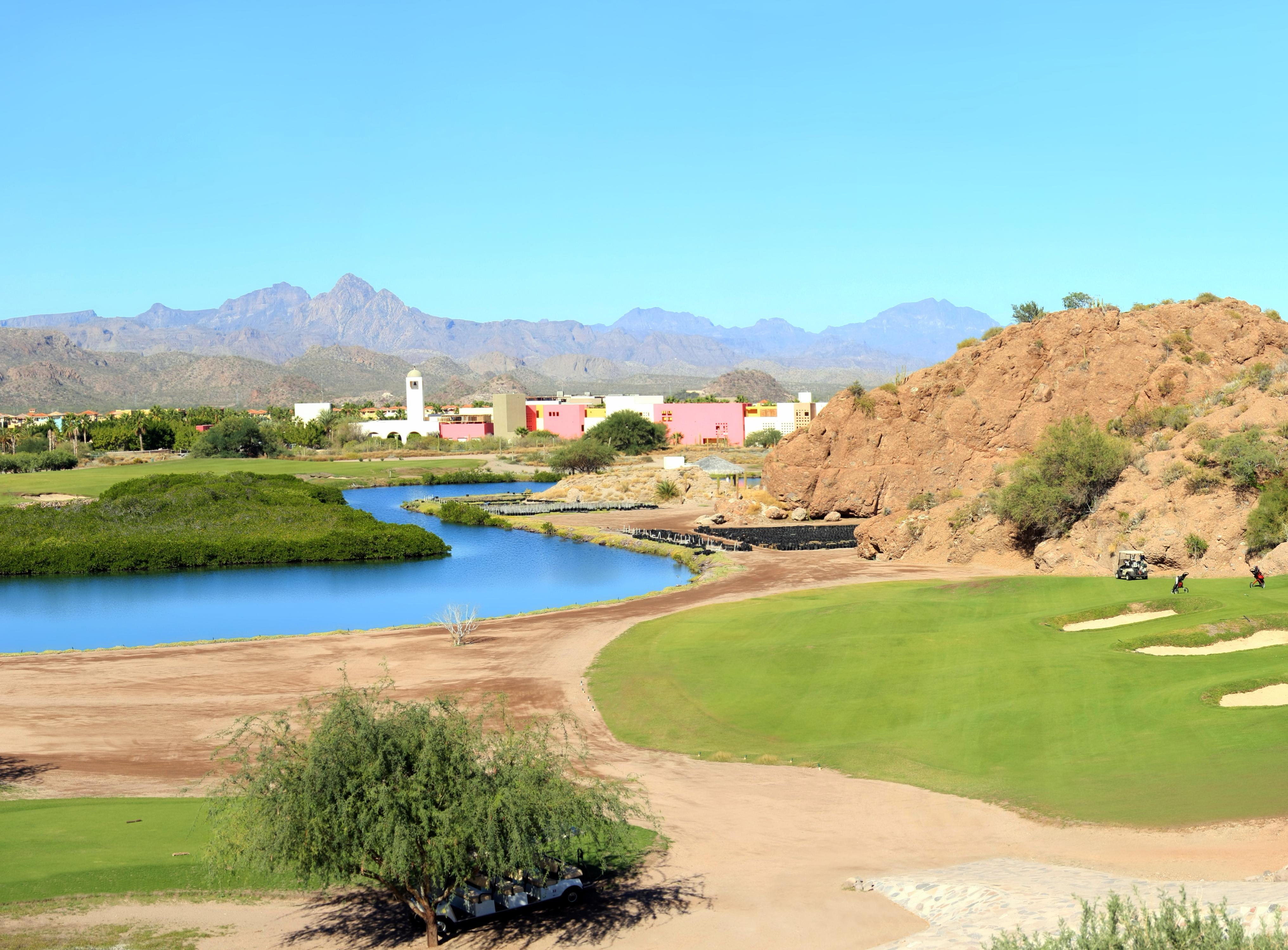 Loreto Bay Golf Resort & Spa At Baja Exterior foto Golf course in La Paz
